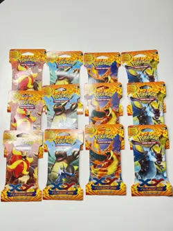🔥 Flashfire blister packs 1/3 Booster Box! 12 Packs factory sealed 2014 Pokemon - Image 1