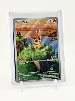 Victini SVP 208 Black White S&V Black Star Promo Pokemon Card & Victini 012/086 - Image 1