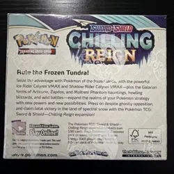 Pokemon TCG Sword & Shield Chilling Reign Booster Box New / Factory Sealed. Read 820650818462 - Image 2
