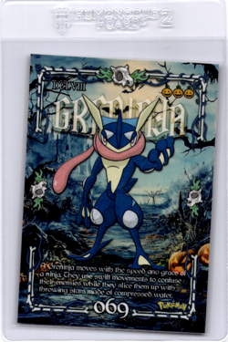 Peruvian Halloween pokemon Card Greninja - Image 1