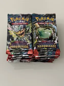 40x - Pokemon TCG Twilight Masquerade Booster Packs - LOT of 40 - Sealed - New - Image 1