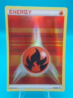 Fire Energy 76/83 Generations Pokemon TCG Reverse Holo Moderately Played - Image 1