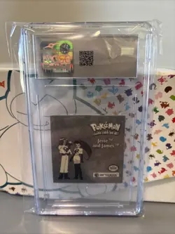 1999 Artbox Pokemon Sticker Series 1 PRIZM #PR06 Jesse & James CGC 8.5 - Image 2