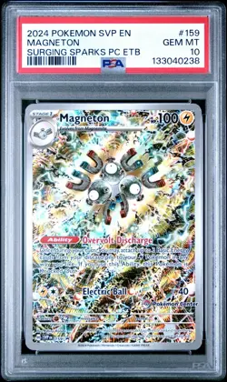 Magneton - 159 (Pokemon Center Exclusive) 159 Sv: Scarlet & Violet Promo PSA 10 - Image 1