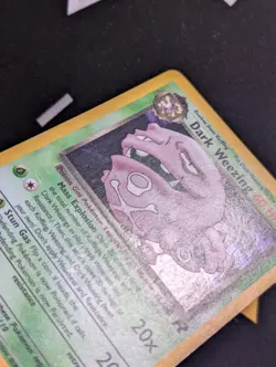 Dark Weezing - 14/82 - Pokemon Team Rocket Unlimited Holo Rare Card WOTC LP - Image 2