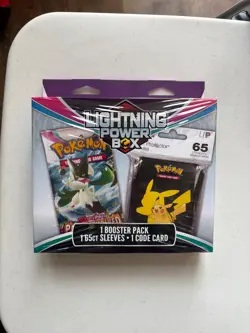 Pokemon Lightning Power Box New Sealed - Image 1