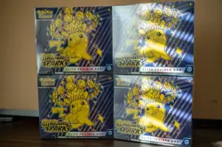 Pokemon Scarlet & Violet Surging Sparks Elite Trainer Box [Lot of 4] - Image 1