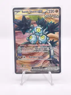 2023 Pokemon Scarlet&Violet Paradox Rift SandyShocks EXSecret DoubleRare 228/182 - Image 1