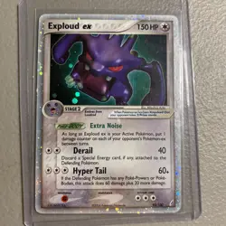 Pokemon Exploud EX 92/100 Crystal Guardians Set *Near Mint Condition Psa Worthy - Image 2