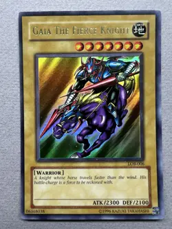 Gaia The Fierce Knight LOB-006 Ultra Rare MP - Image 1