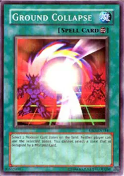 Ground Collapse - DB1-EN184 - Common - Unlimited Edition - Heavily Played - Image 1