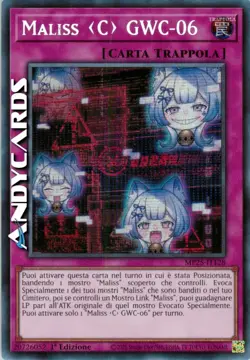 MALISS C GWC-06 • Segreta Prismatica SP • MP25 IT128 • 1Ed • Yugioh! ANDYCARDS - Image 1