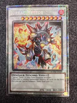 Yugioh Jurrac Meteor BLMM-EN150 Starlight Rare 1st Edition NM - Image 1