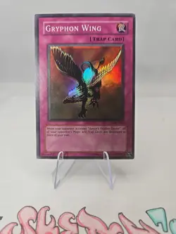 YUGIOH - GRYPHON WING - SDP-050 - MISPRINT FOIL SHIFT ERROR - UNLIMITED - HOLO - Image 3