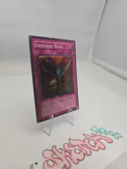 YUGIOH - GRYPHON WING - SDP-050 - MISPRINT FOIL SHIFT ERROR - UNLIMITED - HOLO - Image 5