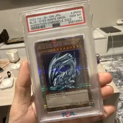 Yu-Gi-Oh! TCG Blue-Eyes White Dragon AC02-JP000 PSA 10 GEM MINT - Image 1