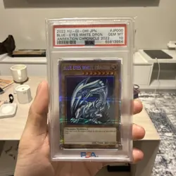 Yu-Gi-Oh! TCG Blue-Eyes White Dragon AC02-JP000 PSA 10 GEM MINT - Image 5