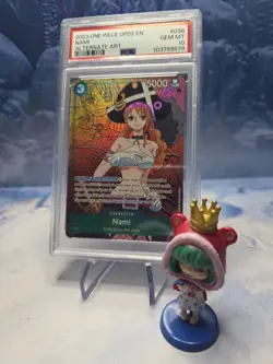 PSA 10 Nami OP02 036 SR Alt Art One Piece Card Game Paramount War English - Image 1