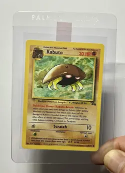 Kabuto 50/62 (LP) Common Fossil Set Unlimited 1996 WOTC Pokemon Card - Image 3