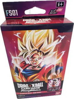 Bandai Dragon Ball Super Fusion World Starter Deck FS01 Son Goku TCG Card Game - Image 1