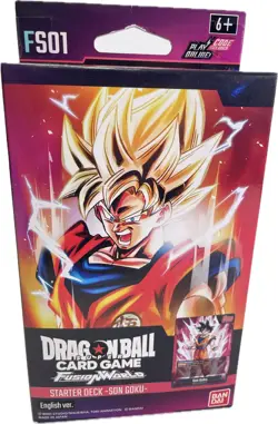 Bandai Dragon Ball Super Fusion World Starter Deck FS01 Son Goku TCG Card Game - Image 2