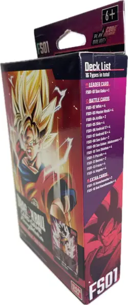 Bandai Dragon Ball Super Fusion World Starter Deck FS01 Son Goku TCG Card Game - Image 3