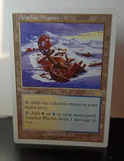 MTG Adarkar Wastes Core Set 6th Edition 319/350 Regular Rare - Image 1
