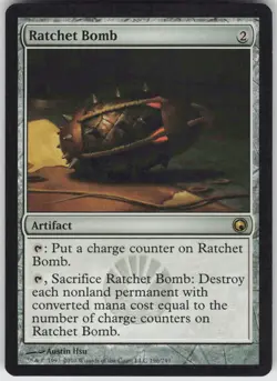 MTG Ratchet Bomb 196 Scars of Mirrodin R Normal NM - Image 1