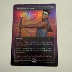 Isochron Scepter FOIL 0009 Secret Lair Countdown Kit SLC MTG Rare Unplayed Mint - Image 2