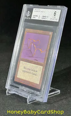 MTG Limited Edition Alpha 1993 Glasses of Urza BGS 6.0 EX/MT Old School 93/94 - Image 3