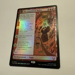 The Legend of Roku FOIL 145 Avatar Last Airbender TLA MTG Mythic Unplayed Mint - Image 2