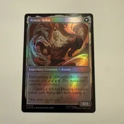 The Legend of Roku FOIL 145 Avatar Last Airbender TLA MTG Mythic Unplayed Mint - Image 3