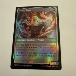 The Legend of Roku FOIL 145 Avatar Last Airbender TLA MTG Mythic Unplayed Mint - Image 4