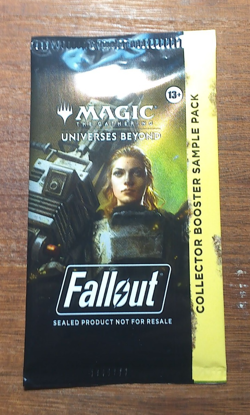 MTG🎇 Fallout Collector Booster SAMPLE Pack🎇 Universes Beyond NEW SEALED💕❤ - Image 1