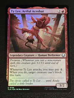 MTG Avatar: The Last Airbender Ty Lee, Artful Acrobat Foil 0158 NM - Image 1