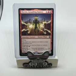 Electro, Assaulting Battery SPM 0076 Rare MTG Marvel's Spider-Man - Image 1