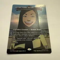 Joo Dee, Public Servant-Sakashima FOIL 18 Avatar TLE MTG Mythic Unplayed Mint NM - Image 3