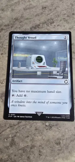 Thought Vessel Universes Beyond: Fallout Regular Artifact Common MTG NM - Image 1