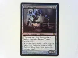 Foil Salvage Titan Shards of Alara #84 - Magic the Gathering MTG Black - Image 1