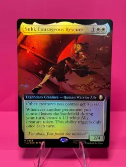 Suki, Courageous Rescuer (Extended Art) Avatar: The Last Airbender Foil - Image 1