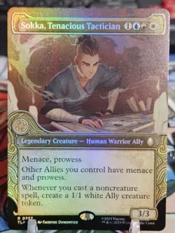 MTG - Sokka, Tenacious Tactician (Showcase) #352 - Foil - TLA Avatar: The Last A - Image 1