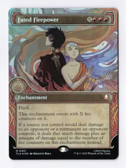 Fated Firepower (Showcase) (Foil) 0341 (M) MTG Avatar: The Last Airbender (TLA) - Image 1