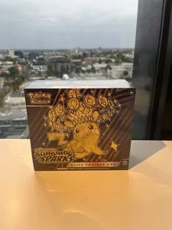 Pokemon TCG Scarlet & Violet Surging Sparks Elite Trainer Box ETB - FREE SHIP - Image 1
