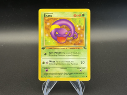 Ekans - 1st Edition - 46/62 Fossil - Pokemon TCG - 1999 - Image 1