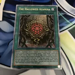 Yugioh The Hallowed Azamina ROTA-AE053 Quarter Century Secret NM Asian English - Image 1