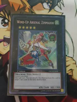 Wind-Up Arsenal Zenmaioh ORCS-EN098 Secret Rare 1st Edition LP Condition - Image 2