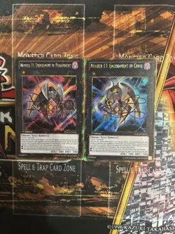 Yu-Gi-Oh! Number 13 & 31 Embodiment of Crime & Punishment NM GOLD RARE - Image 1