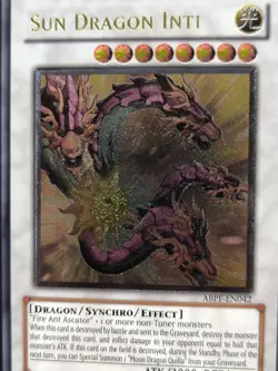 Sun Dragon Inti - ABPF-EN042 - Ultimate Rare Unlimited Near Mint - Yugioh card - Image 3