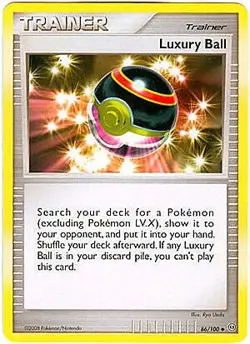 Pokemon Diamond and Pearl Stormfront Card - Luxury Ball (U) 86/100 - Image 1