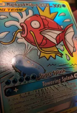 "Display Card"High Quality,Magikarp & Wailord Tagteam,Textured"Display-card" - Image 3